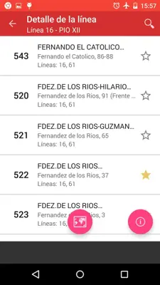 Bus Madrid android App screenshot 4