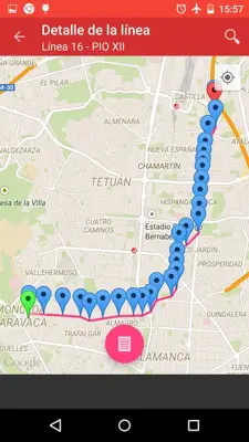 Bus Madrid android App screenshot 5